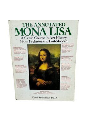 The Annotated Mona Lisa By Carol Strickland paperback book 1992 English READ